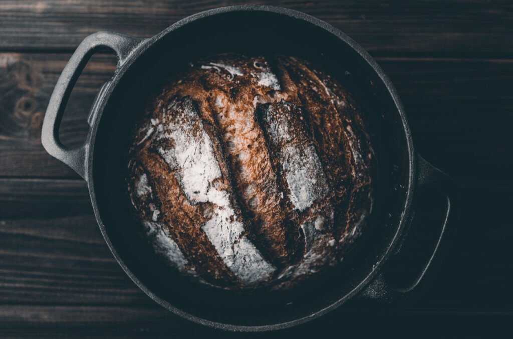 Weizensauerteigbrot mit Fenchel und Koriander